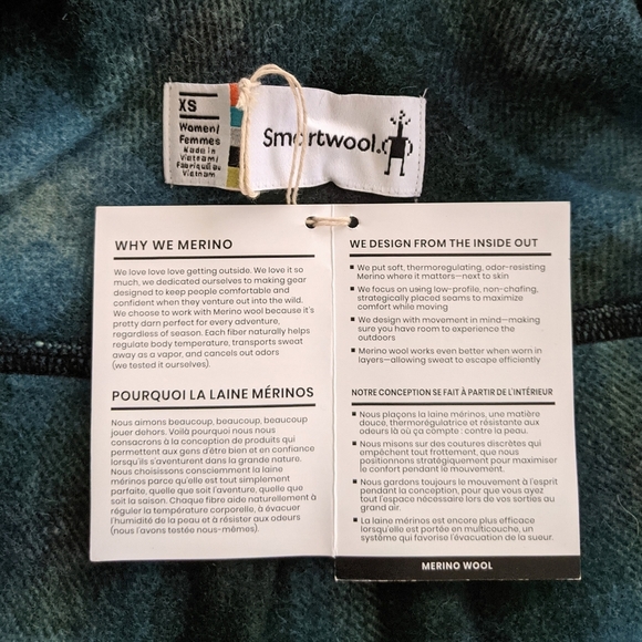 Smartwool Women's Anchor Line Merino Wool Shacket in Everglade XS NWT - Picture 5 of 9